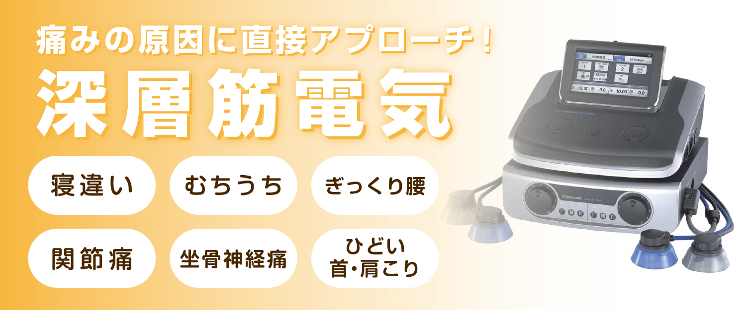 さいたま市浦和区浦和、北浦和で深層筋電気ならさぼてん接骨院はりきゅう院